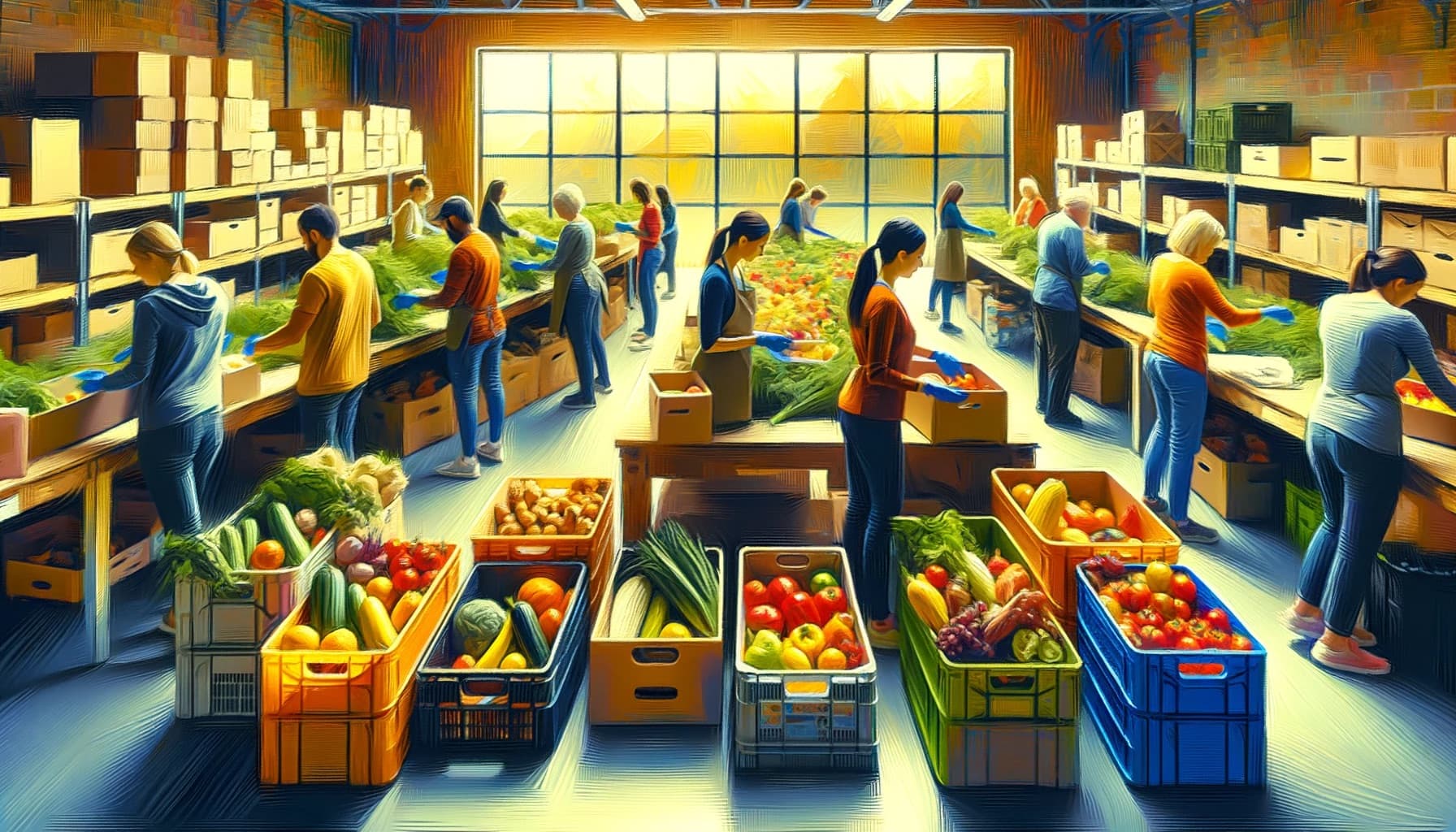 Serving Compassion at the Freedom Missions Food Pantry